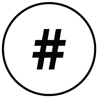 Hashtags Icon