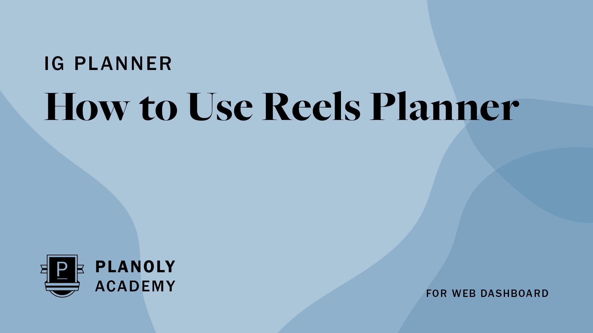How to Use Reels Planner